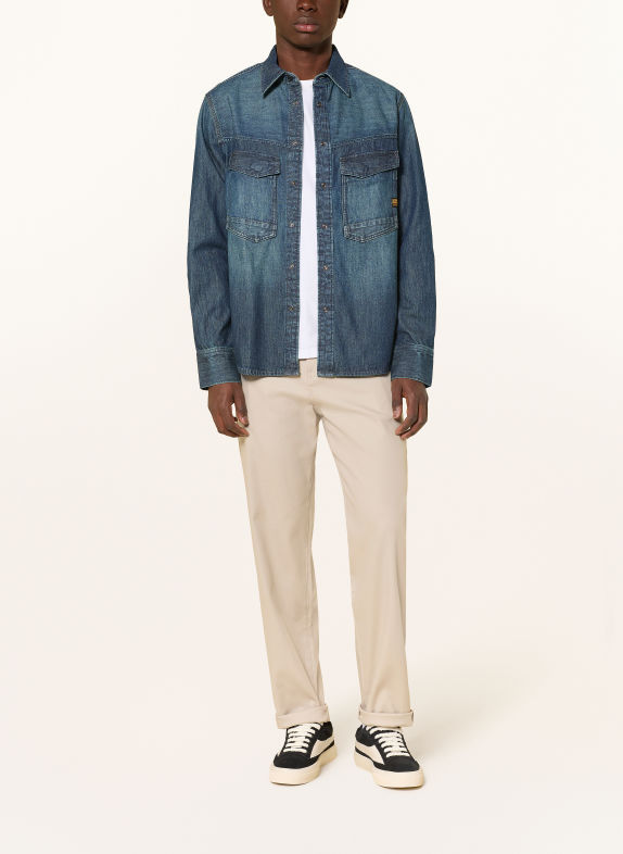 G-Star DAKOTA Comfort Fit Denim Shirt BLUE