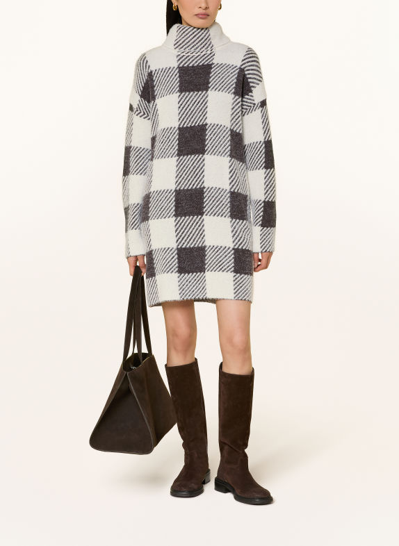 BARBOUR INTERNATIONAL AMAYA Knit Dress ECRU / DARK BROWN