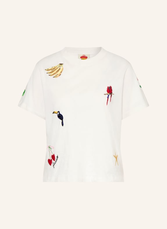FARM RIO T-Shirt COOL DAY WEISS