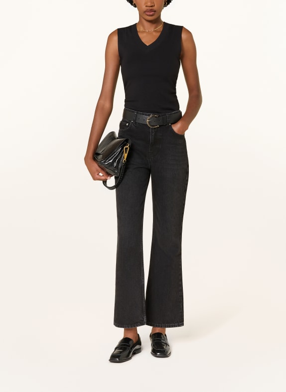 REISS Top SANDY ZWART