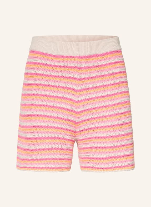 Juvia Strickshorts VICA PINK / ECRU / ORANGE