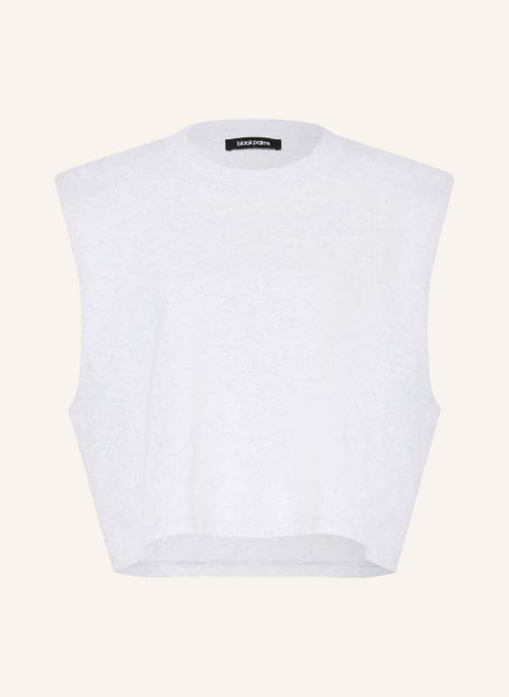 black palms Top ICONIC GRIS CLAIR