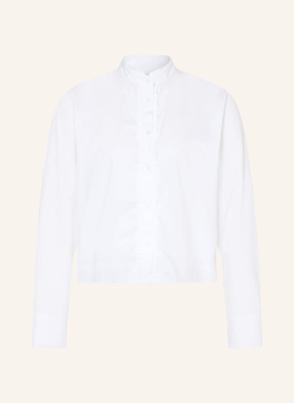 lilienfels Blouse met ruches WIT