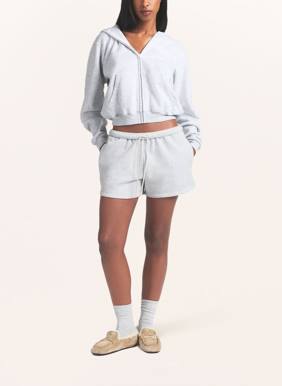 SKIMS Loungesweatshort COTTON FLEECE LIGHT HEATHER GREY