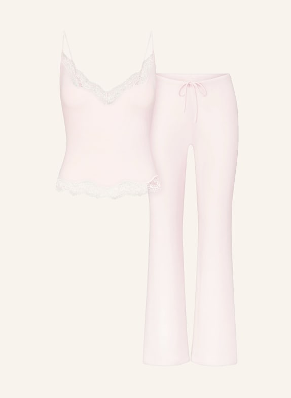 SKIMS Schlafanzug SKIMS SLEEP BARELY PINK