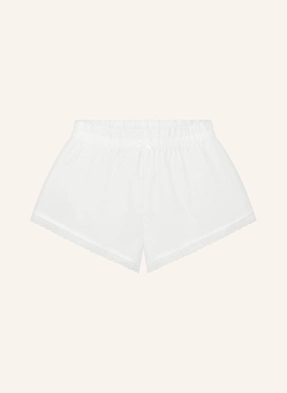 SKIMS Lounge-Shorts POPLIN APPAREL SNOW