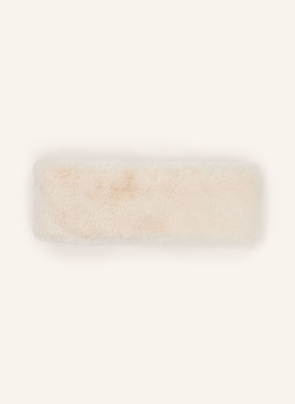 darling harbour Bandeau en fausse fourrure OFFWHITE