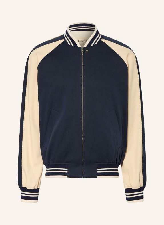 VALENTINO Blouson VGOLD ALBASTRU ÎNCHIS / AUR / CREM