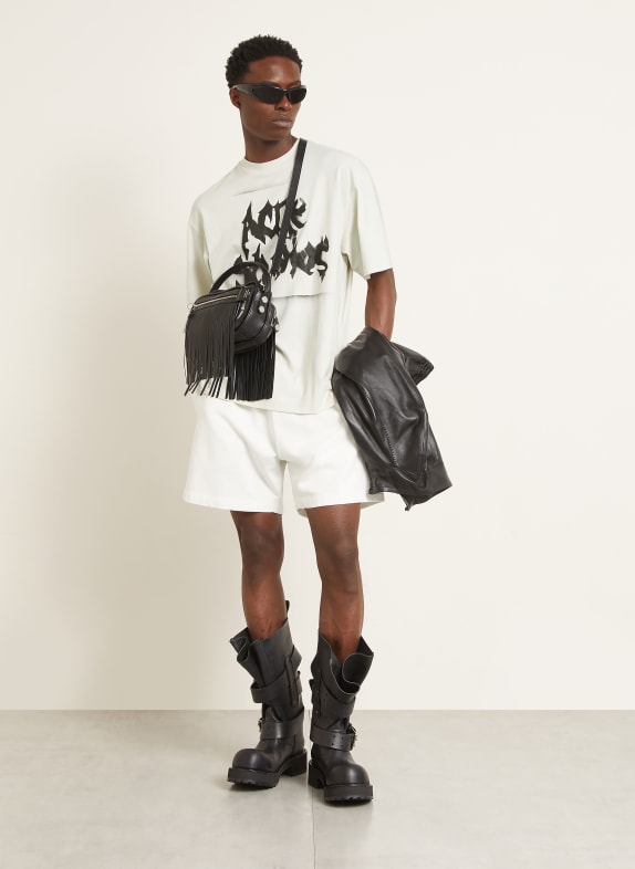 Acne Studios Oversized shirt ECRU / WIT / ZWART