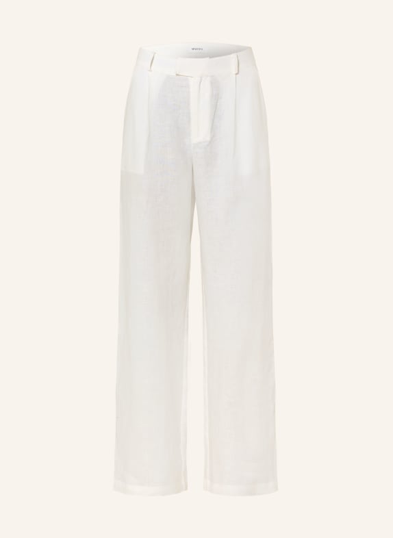 NINETY-9 EIRA linen Marlene pants ECRU