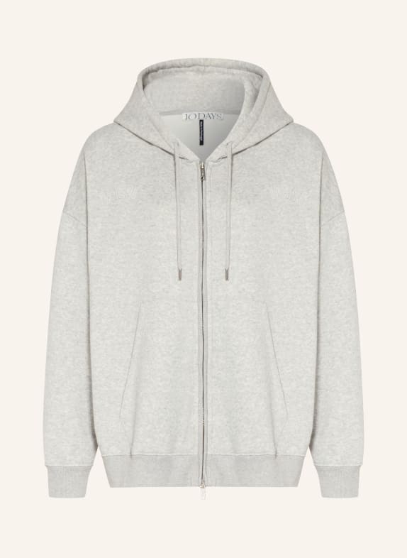10DAYS Bluza JASNOCZARY / ECRU