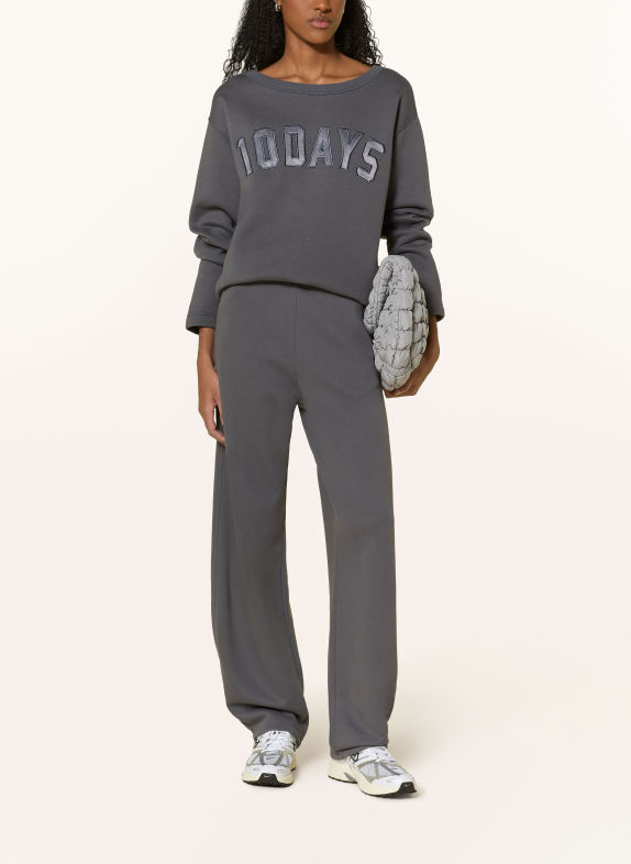 10DAYS Sweatpants DUNKELGRAU