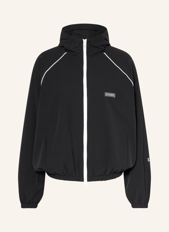 10DAYS Veste technique NOIR / ÉCRU