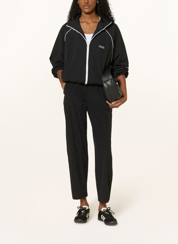 10DAYS Veste technique NOIR / ÉCRU