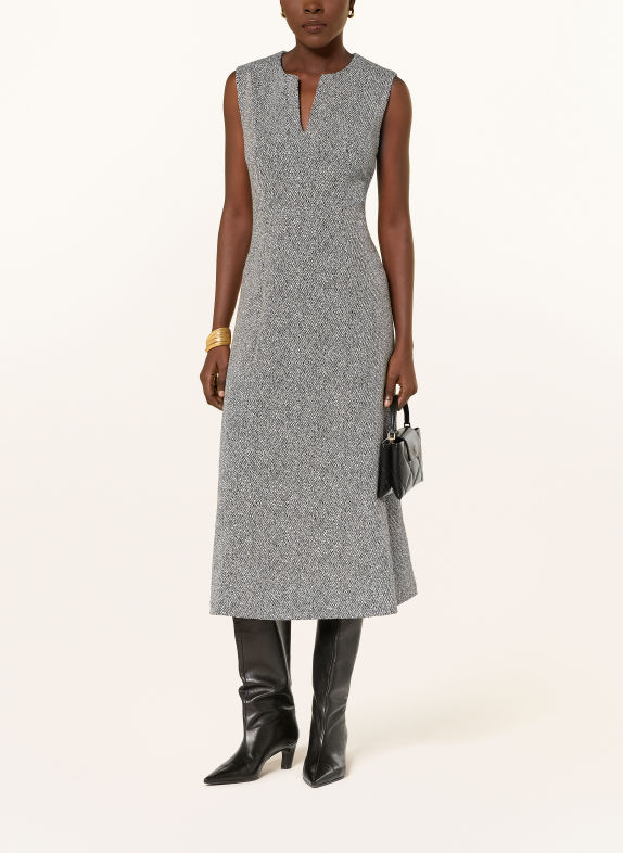 ANNA's Jersey dress BLACK / WHITE
