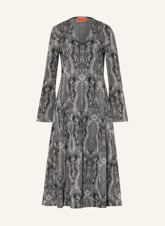 ANNA's Kleid mit Glitzergarn DUNKELGRAU / SILBER / SCHWARZ