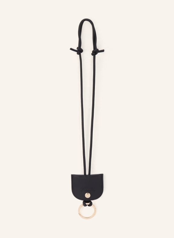 LONGCHAMP Schlüsselanhänger LE PLIAGE XTRA SCHWARZ / GOLD