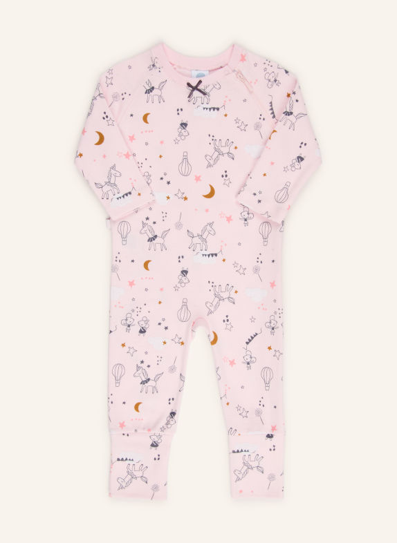Sanetta Rompers PINK / CREAM / DARK GRAY