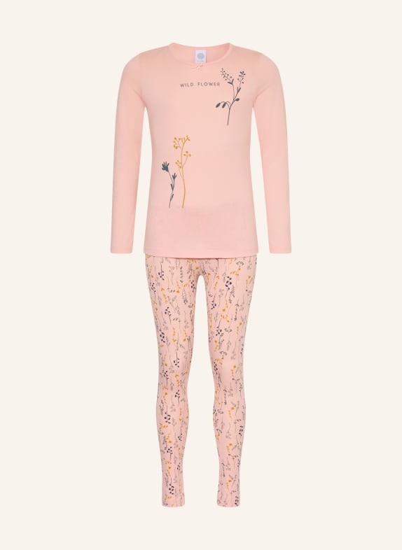 Sanetta Pajamas PINK / DARK YELLOW / DARK BLUE