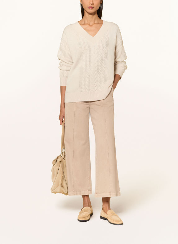 ELENA MIRO Jeans-culotte 0A2 beige