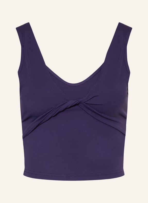 GYMSHARK Top court MAY MOVEMENT BLEU FONCÉ