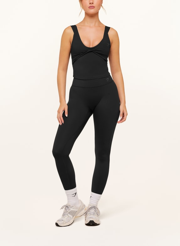 GYMSHARK Tights MAY MOVEMENT TREND SCHWARZ