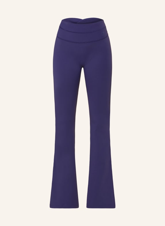 GYMSHARK Tights MAY MOVEMENT FLARE DUNKELLILA