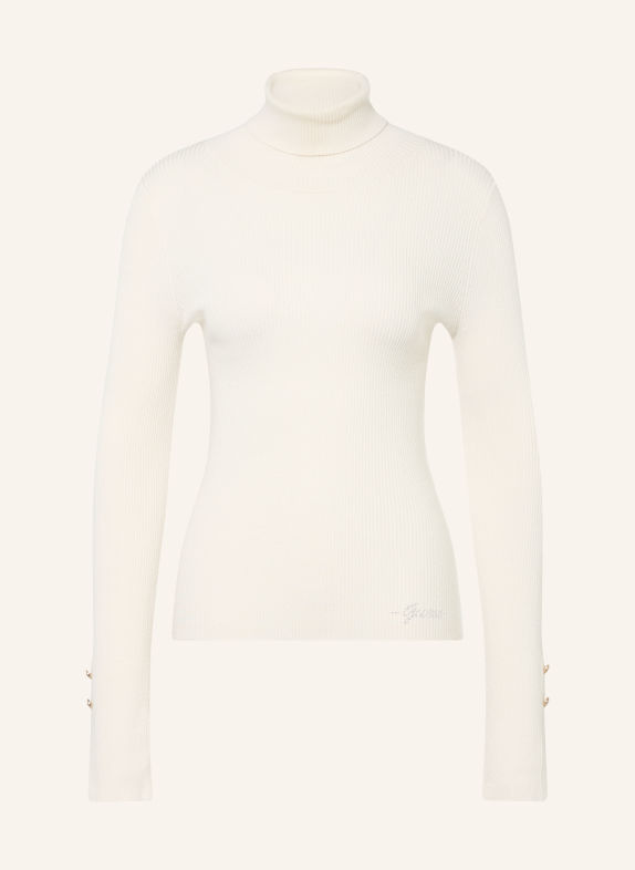 GUESS ELLIE Long-Sleeve Top WHITE