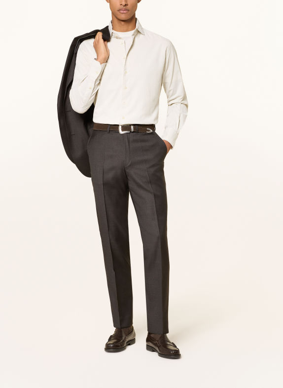 DRESSLER Cordhemd NEAPEX Slim Fit CREME
