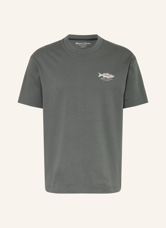 Marc O'Polo T-shirt KHAKI / CREAM