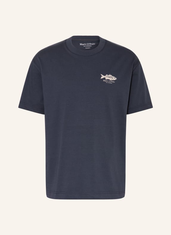 Marc O'Polo T-shirt DARK BLUE / OLIVE / WHITE