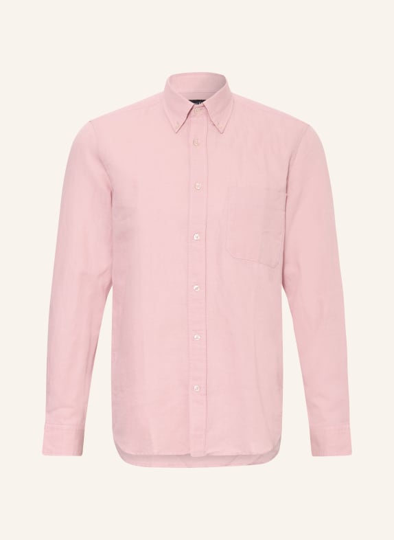 Marc O'Polo Regular-fit linen shirt PINK