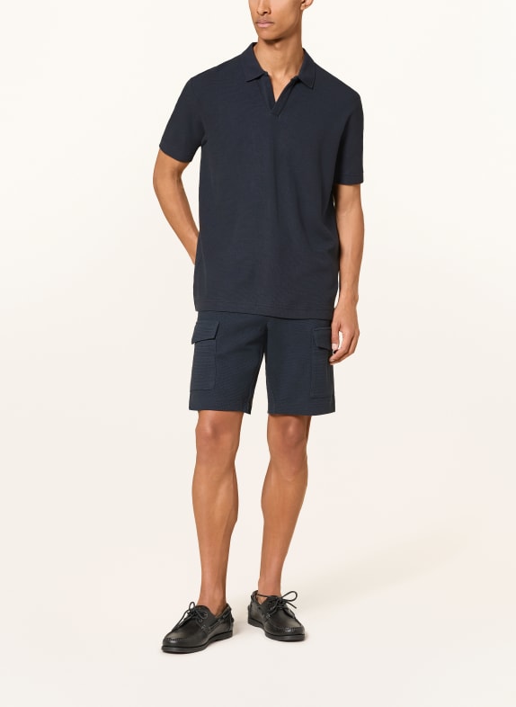 Marc O'Polo Jersey-poloshirt Regular Fit DONKERBLAUW