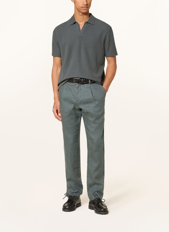 Marc O'Polo Jersey-Poloshirt Regular Fit DUNKELGRÜN