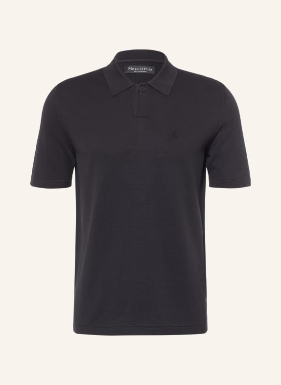 Marc O'Polo Polo en piqué NOIR