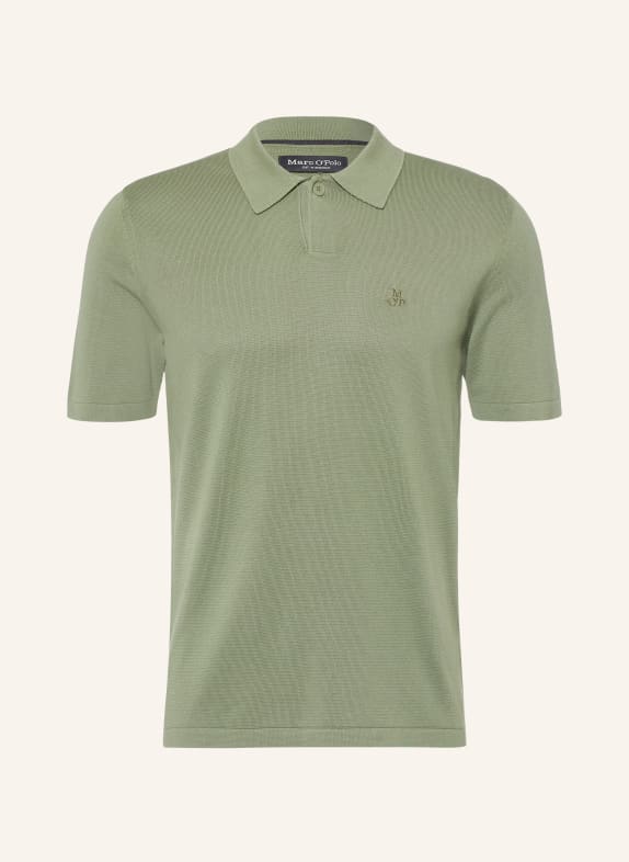 Marc O'Polo Polo en piqué VERT