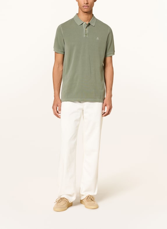 Marc O'Polo Piqué-Poloshirt Regular Fit OLIV