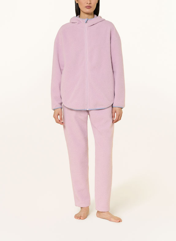 SHORT STORIES Teddy fur lounge jacket ROSE