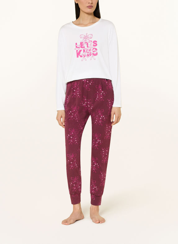 SHORT STORIES Sleep shirt WHITE / PINK