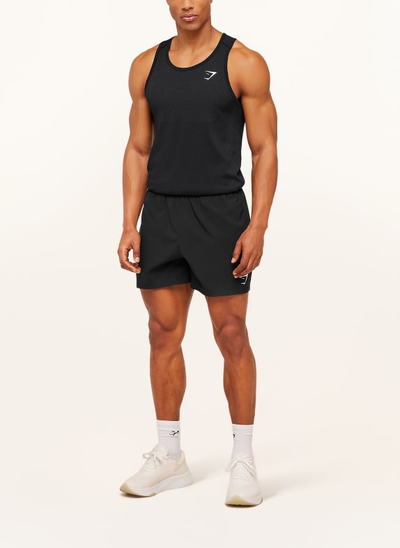 GYMSHARK Tanktop VITAL SCHWARZ