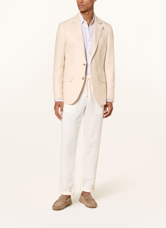 REISS Linnen colbert ATLANTIC Extra Slim Fit ECRU