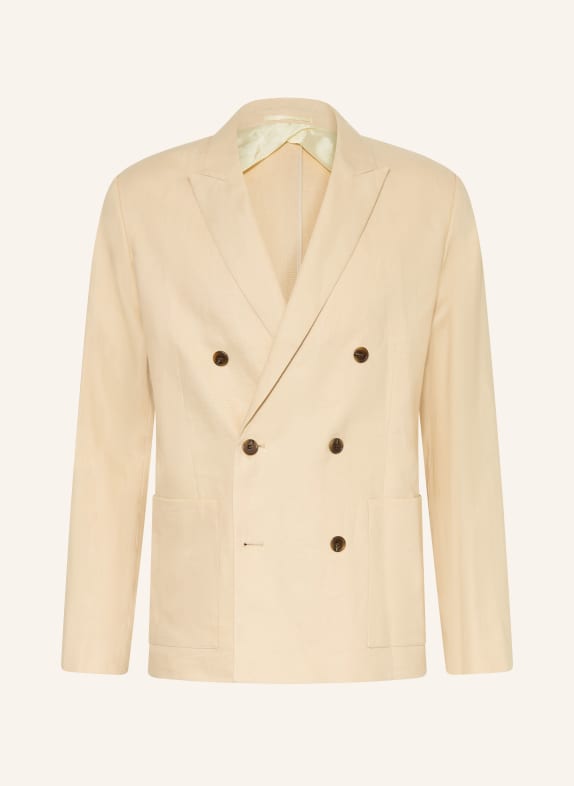 NN.07 Veste en lin JORDIN, coupe classique 422 Honey Silk