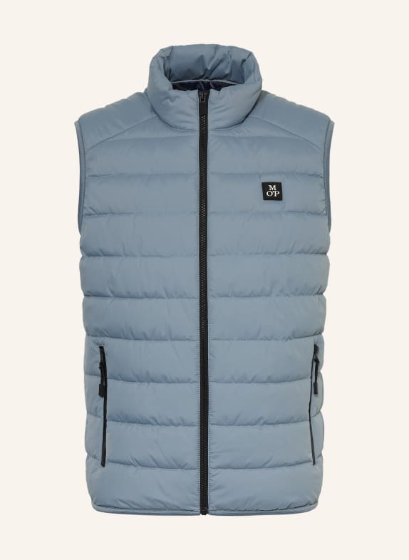 Marc O'Polo Quilted vest LIGHT BLUE