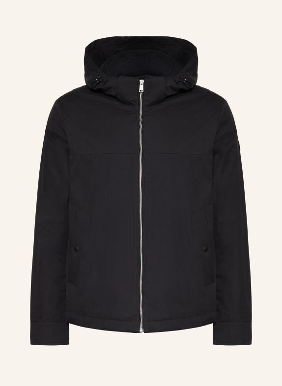 Marc O'Polo Jacket with detachable hood BLACK
