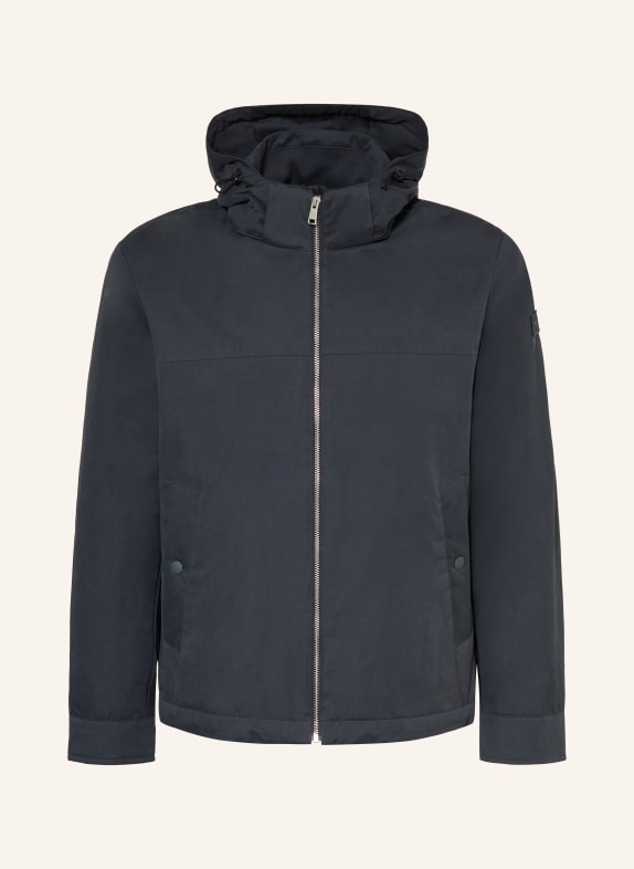 Marc O'Polo Jacket with detachable hood DARK GRAY