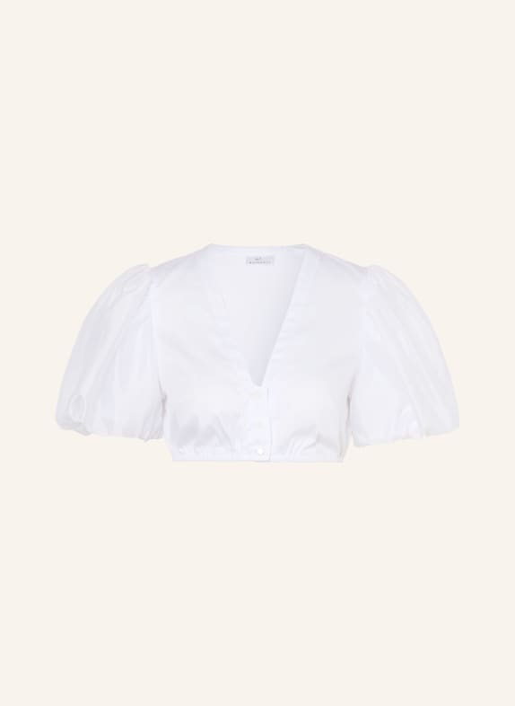 WALDORFF Dirndlbluse WEISS