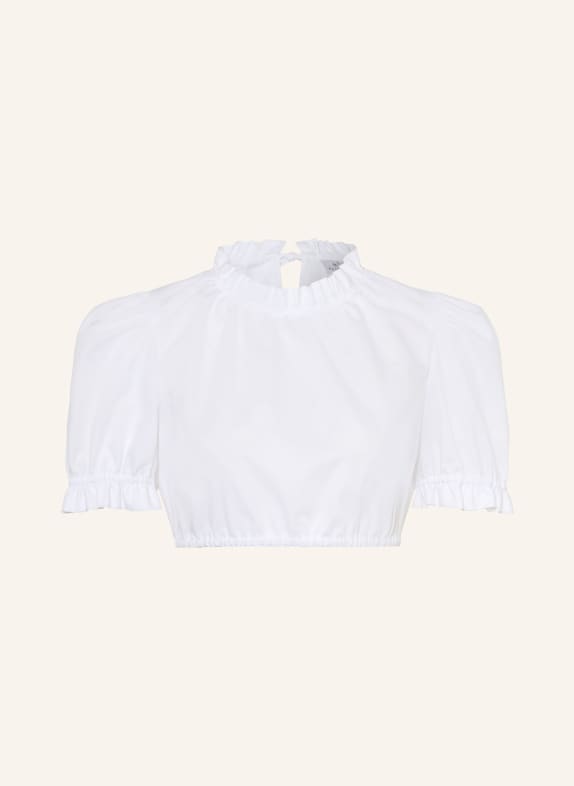 WALDORFF Dirndlbluse WEISS