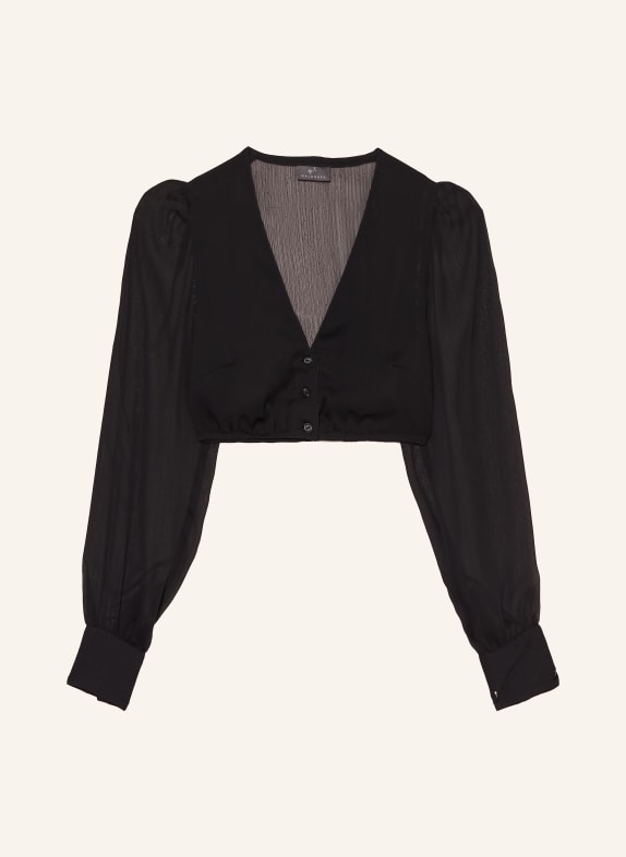 WALDORFF Dirndlbluse SCHWARZ