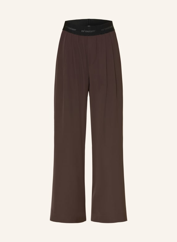 co'couture ALINICC Marlene Pants DARK BROWN