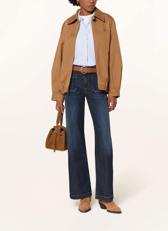 CAMBIO Wide Leg Jeans ADA 5045 pure flow blue